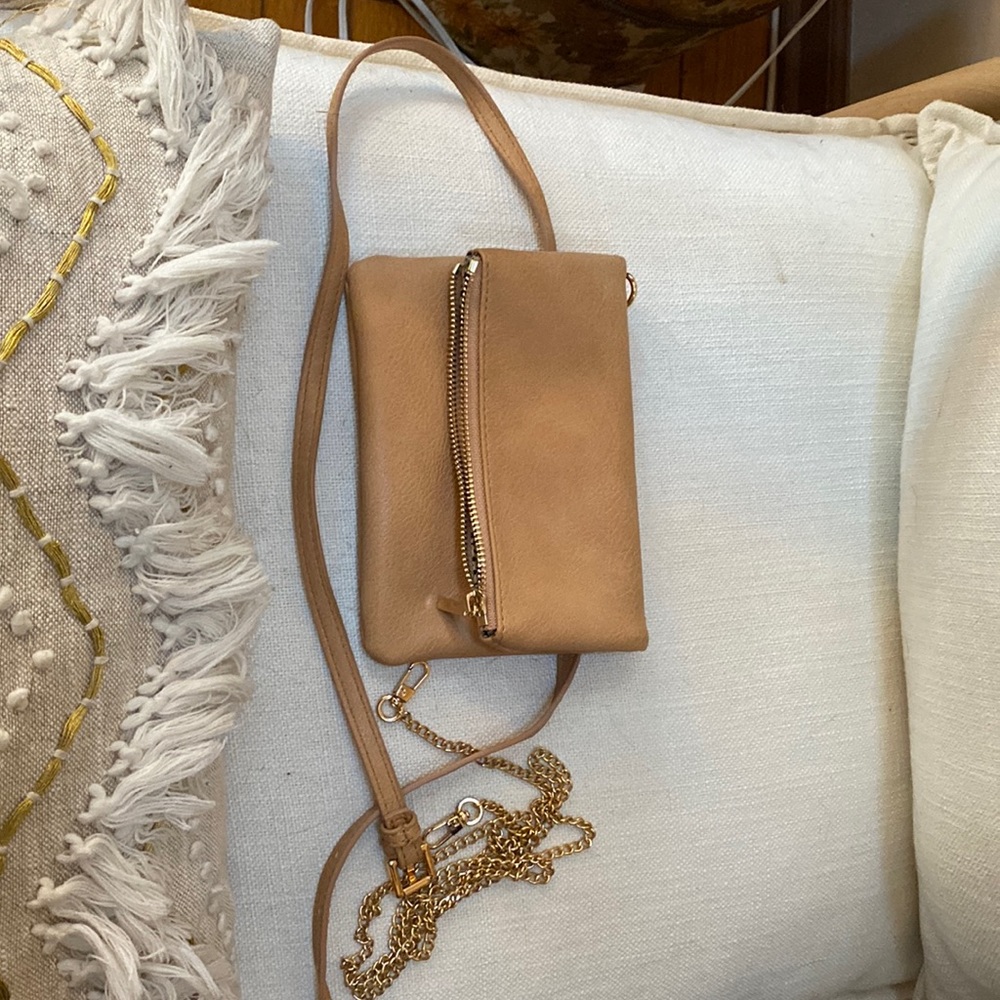 Leather waist purse